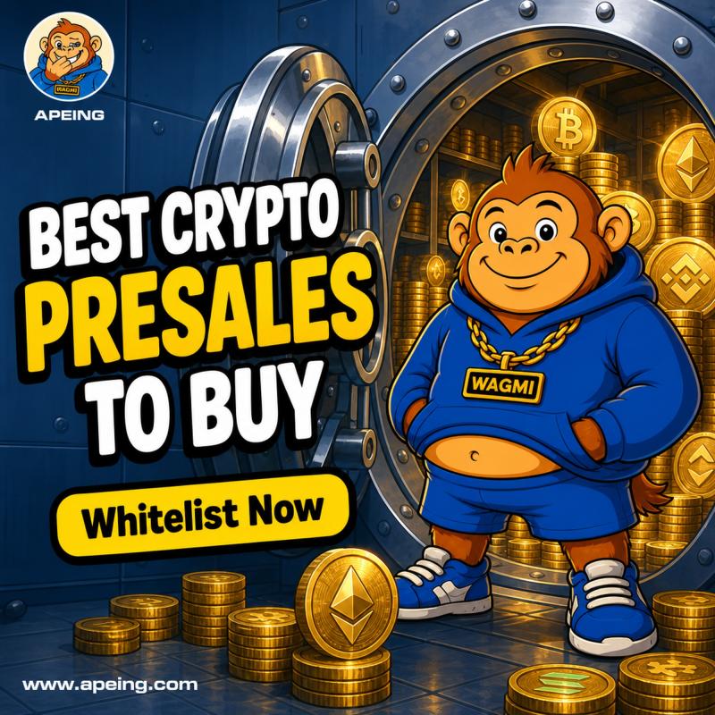 Crypto Market News: Apeing Lands Among Top Crypto Presales With 4 Days Left