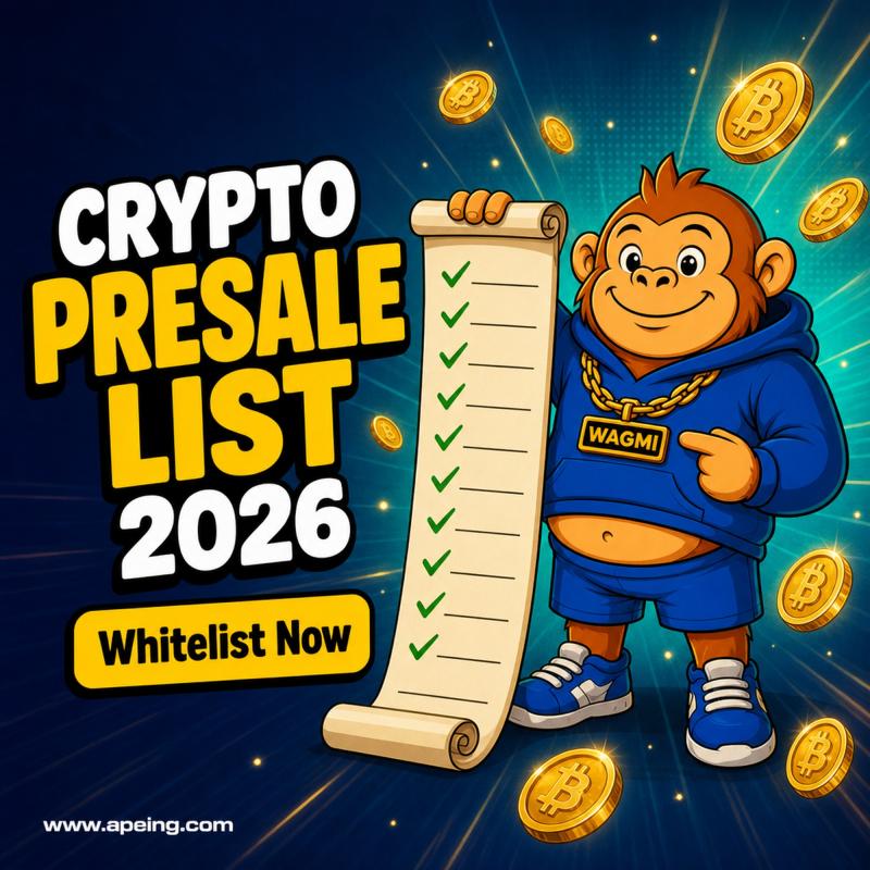 5 Top Crypto Presales With 1000x Crypto Potential, Apeing Leads at $0.0001