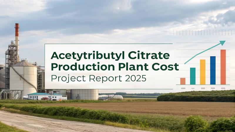 Acetyltributyl Citrate Production Plant Cost Analysis Report 2025: Project Details and Machinery Requirements