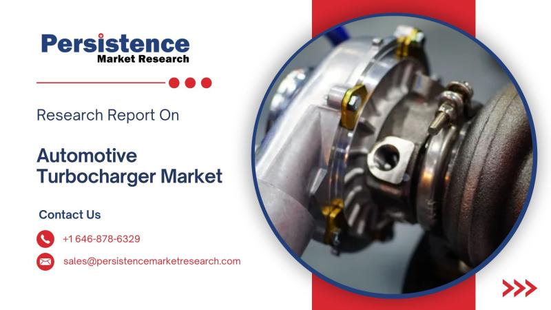 Global Automotive Turbocharger Market Set to Expand from USD 18.5 Billion in 2024 to USD 31.4 Billion by 2031 at 7.8% CAGR | Persistence Market Research