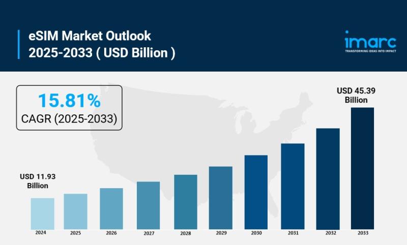 eSIM Market Size, Share, Growth And Trends Report 2025-2033