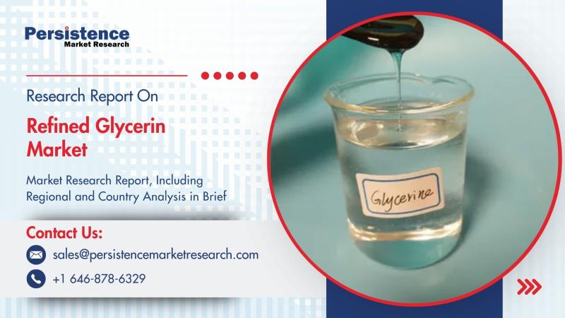 Refined Glycerin Market to Reach US$ 6.1 Bn by 2032 Driven by Expanding Applications Across Pharmaceuticals and Personal Care