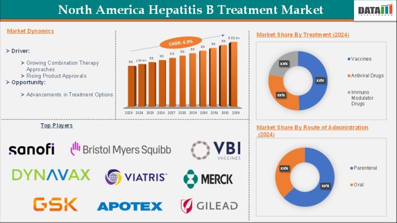 North America Hepatitis B Treatment Market to Reach $3.01B by 2033 | Driven by siRNA, Gene Editing & FDA Approvals