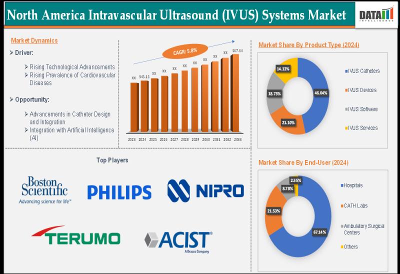 North America Intravascular Ultrasound Systems Market Led by U.S. Dominance, CAGR 5.8% Through 2033