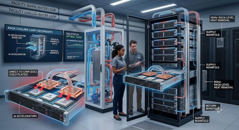 AI Data Center Liquid Cooling Market