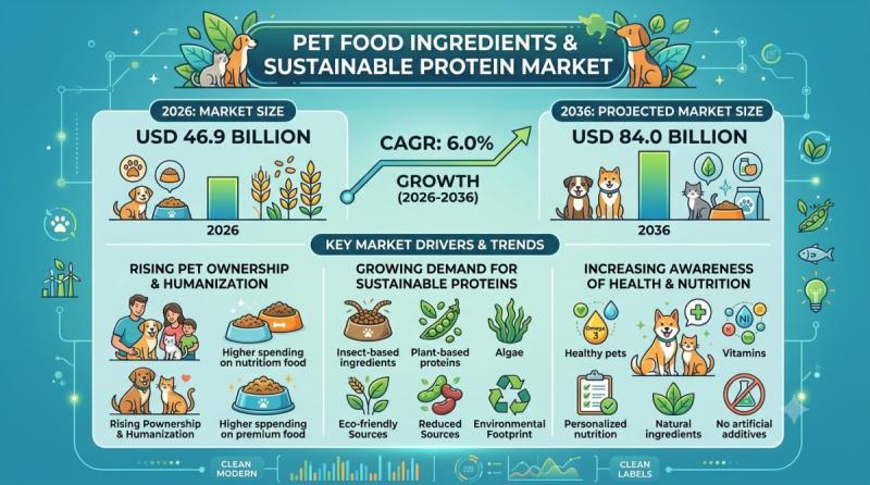 Pet Food Ingredients & Sustainable Protein Market