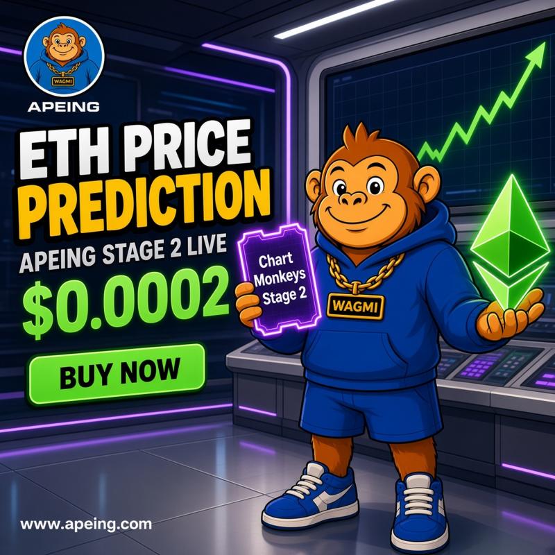 Best Crypto to Explode Meets ETH Price Prediction as Apeing Stage 2 Goes Live