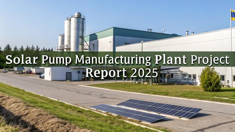 Solar Pump Manufacturing Plant Setup Cost Report 2025: Business Plan, Machinery, and Industry Trends