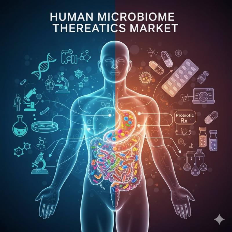 Human Microbiome Therapeutics Market Set for Meteoric 29.8% CAGR Rise, Redefining Personalized Medicine