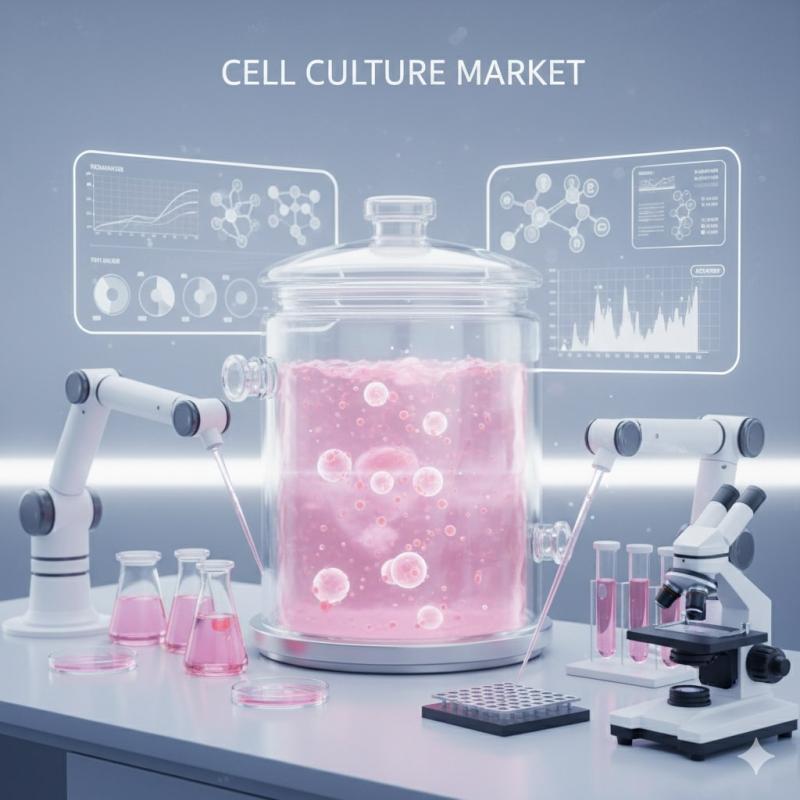 Cell Culture Market Poised for 11.9% CAGR Surge, Fueled by Vaccine Production and Advanced Therapies