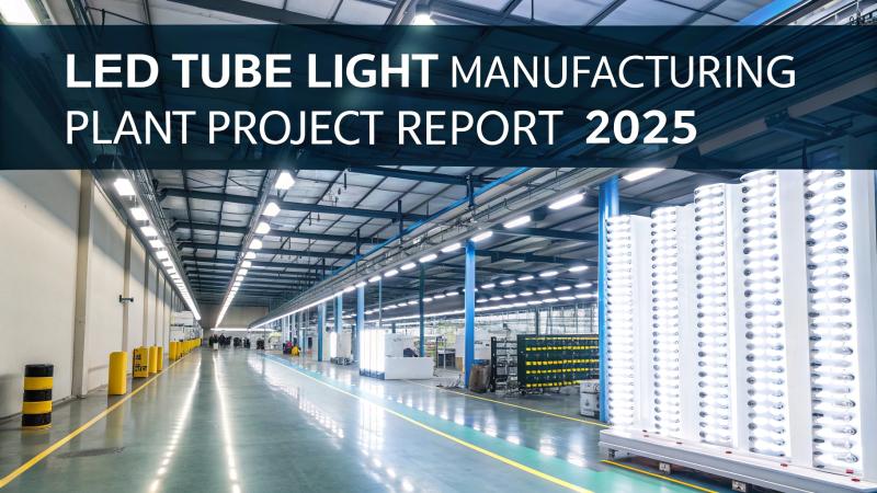 LED Tube Light Manufacturing Plant Project Report 2025: Setup Details, Machinery Requirements and Cost Analysis