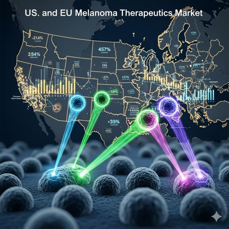US & EU Melanoma Therapeutics Market to Reach USD 8.99 Billion by 2033, Growing at 9.8% CAGR , Report by DataM Intelligence