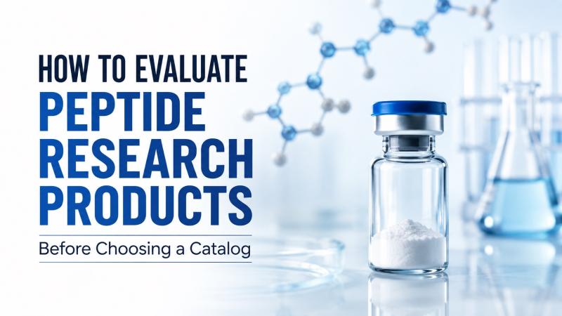 How to Evaluate Peptide Research Products Before Choosing