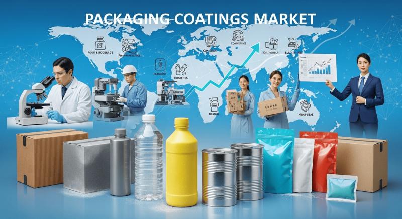 Packaging Coatings Market Valuation to Reach USD 5.2 Billion by 2033 - Industry Expanding at a CAGR of 3.48%
