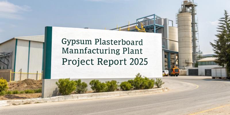 Gypsum Plasterboard Manufacturing Plant Setup 2025: Machinery Requirement and Cost Analysis