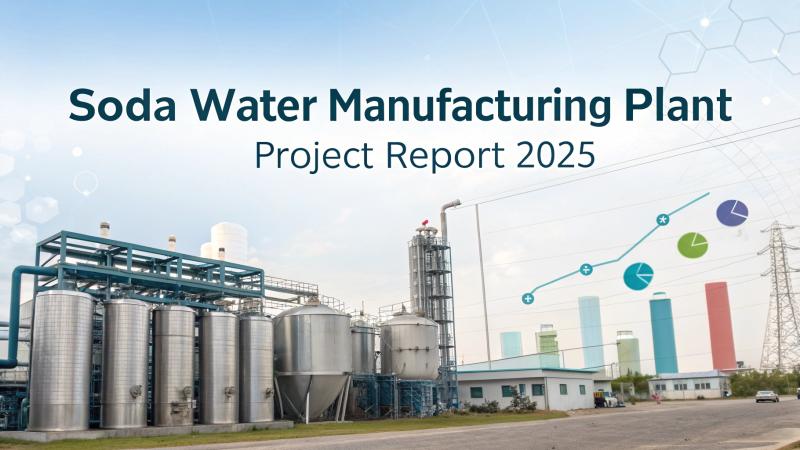 Soda Water Manufacturing Plant Setup Report: Business Plan, Raw Material Requirements and Cost Estimation