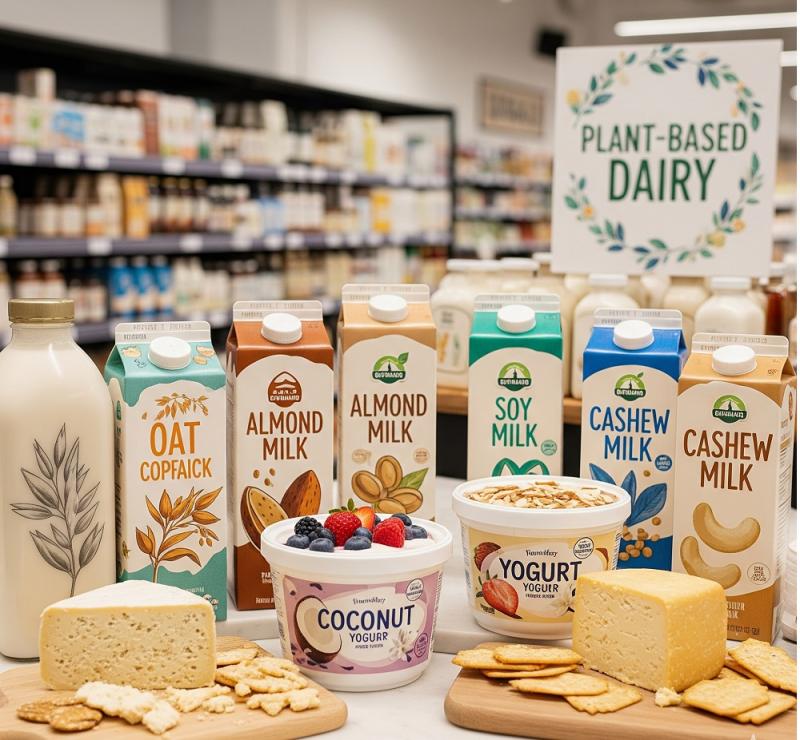 Plant-Based Dairy Market May See a Big Move | Major Giants Oatly, Alpro, Califia Farms