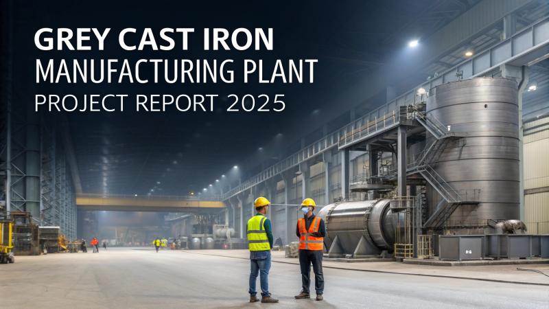 Grey Cast Iron Manufacturing Plant Setup Report: Cost Breakdown, Machinery Requirements, and Unit Operations