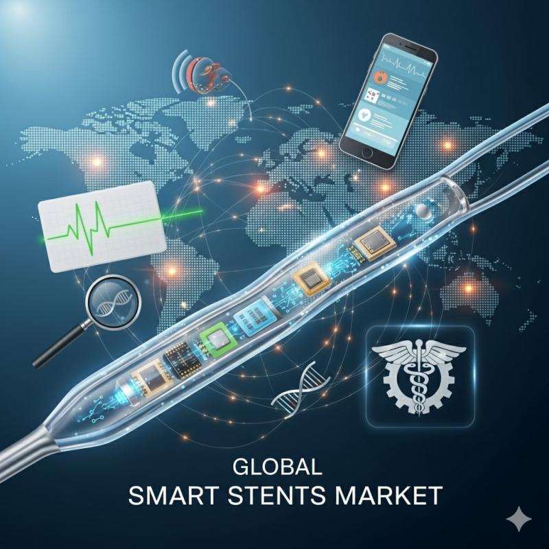 Smart Stents Market to Surpass USD 10.50 Billion by 2033, Fueled by 18.0% CAGR and Innovations from Key Players like Abbott, Medtronic, and Boston Scientific