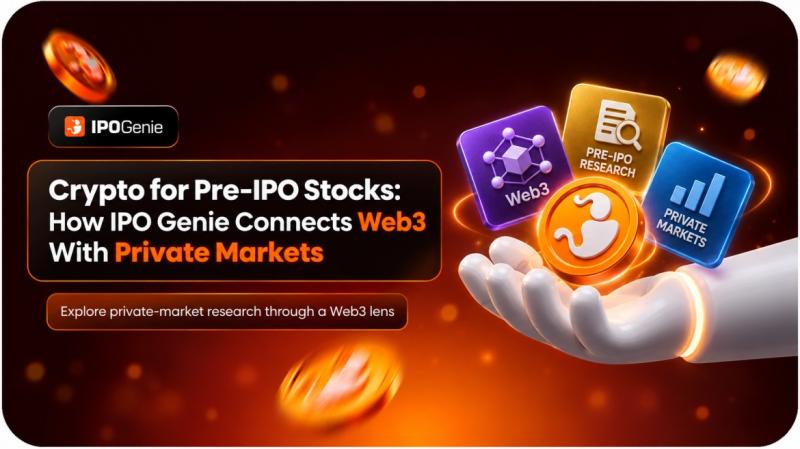 Crypto for Pre-IPO Stocks: How IPO Genie Connects Web3 With