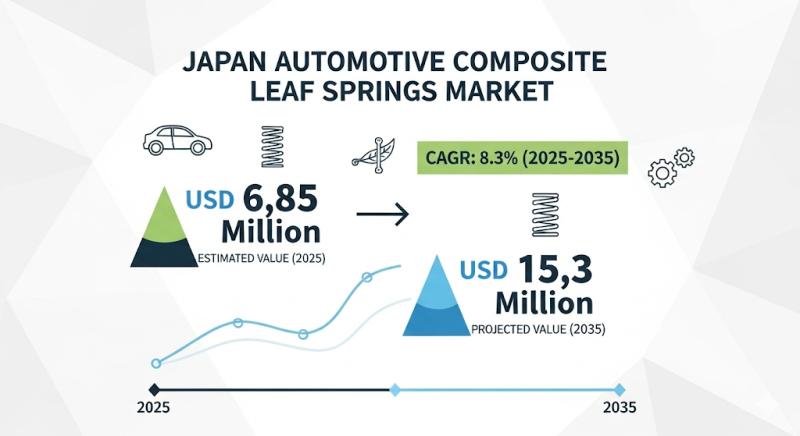 Japan Automotive Composite Leaf Springs Market Poised for 8.3% Growth Through 2035