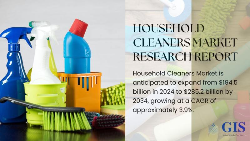 Household Cleaners Market Growth Driven by Rising Consumer Focus on Hygiene and Sanitation | Overall Study Report