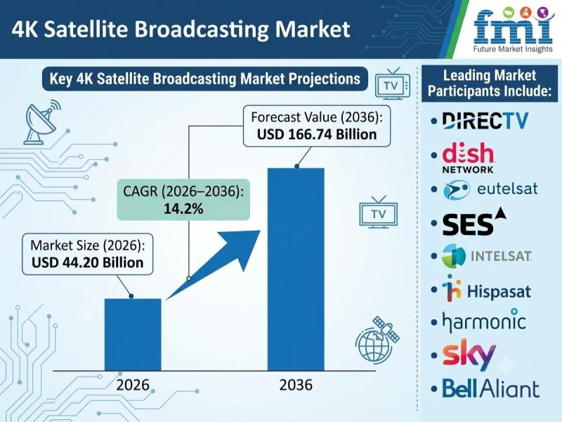 4K Satellite Broadcasting Market