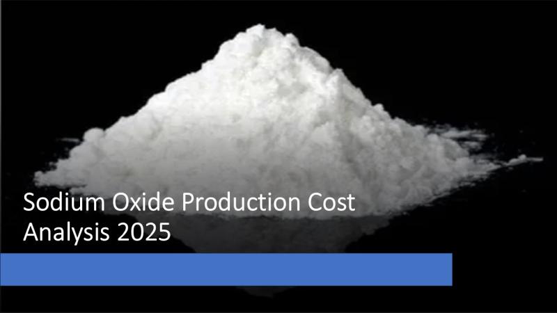 Sodium Oxide Production Cost Analysis Report 2025: Plant Setup Economics and Financial Outlook
