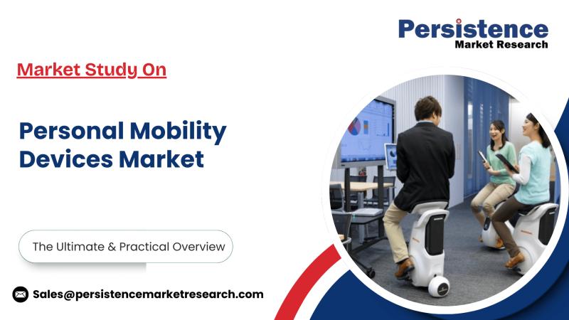 Personal Mobility Devices Market to Witness Steady Growth, Says Persistence Market Research