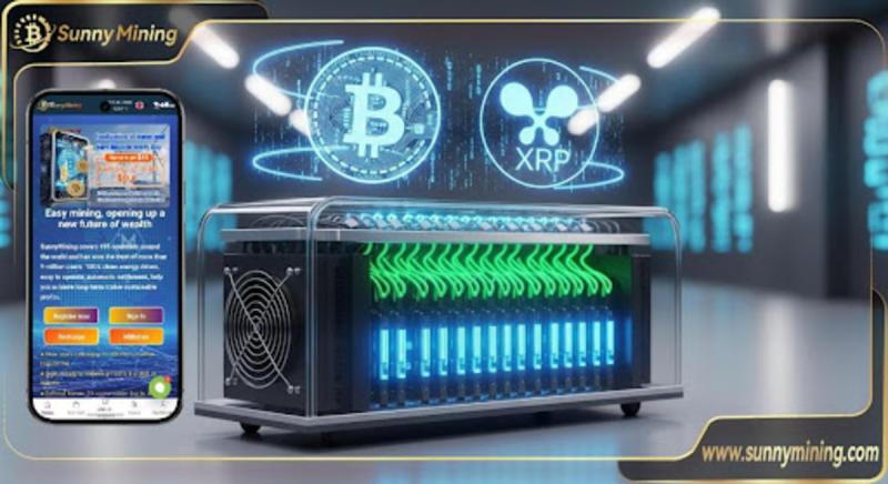 Mine Bitcoin & XRP the Easy Way - SunnyMining Introduces Daily CloudMining