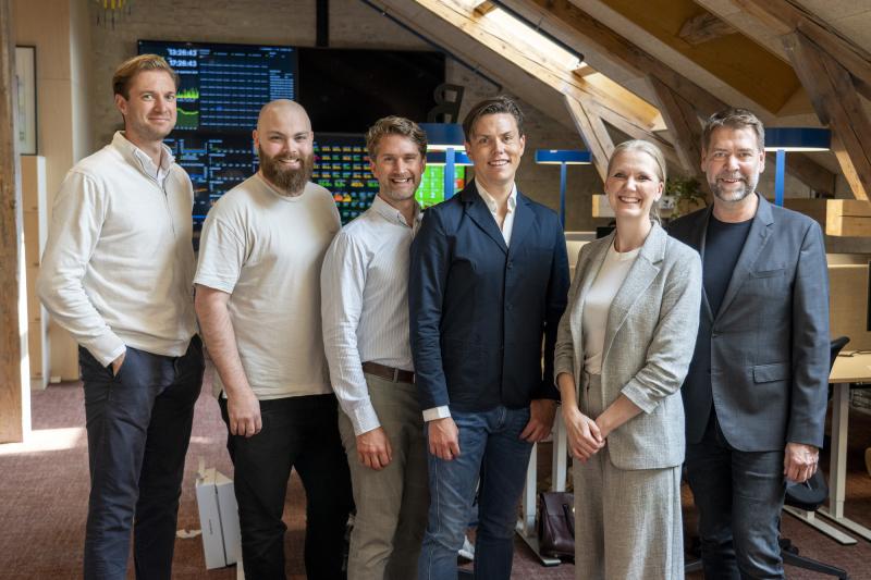 Håkon Grepperud, Fredrik Nøring, Christoffer Birch-Jensen, Eirik Naesje, Tina Mari Flem and Joakim Nilsson. Photo: Gorm Kallestad