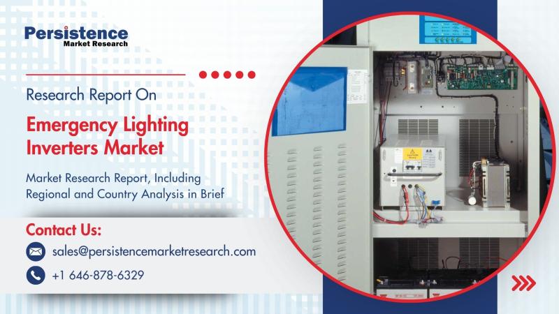 Emergency Lighting Inverters Market to Reach US$2.5 Bn by 2032 with 7.8% CAGR Growth - Persistence Market Research