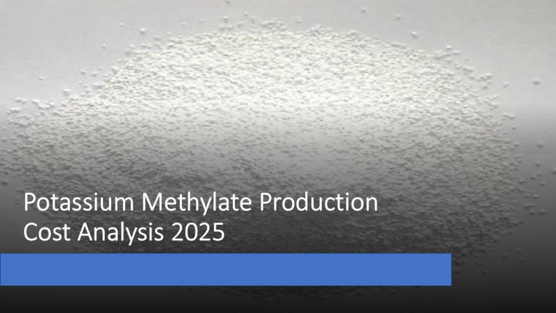 Potassium Methylate Production Cost Report 2025: Detailed Guide on Plant Setup, CapEx/OpEx and Profitability