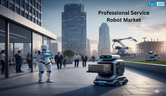 Professional Service Robot Market Set to Surge at 17.3% CAGR, to Reach US$ 145,343.0 Million by 2034: Fact.MR Report