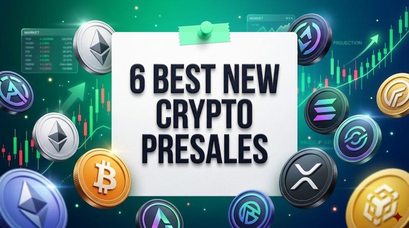6 Best New Crypto Presales as Bitcoin Stalls Near $77K and Traders