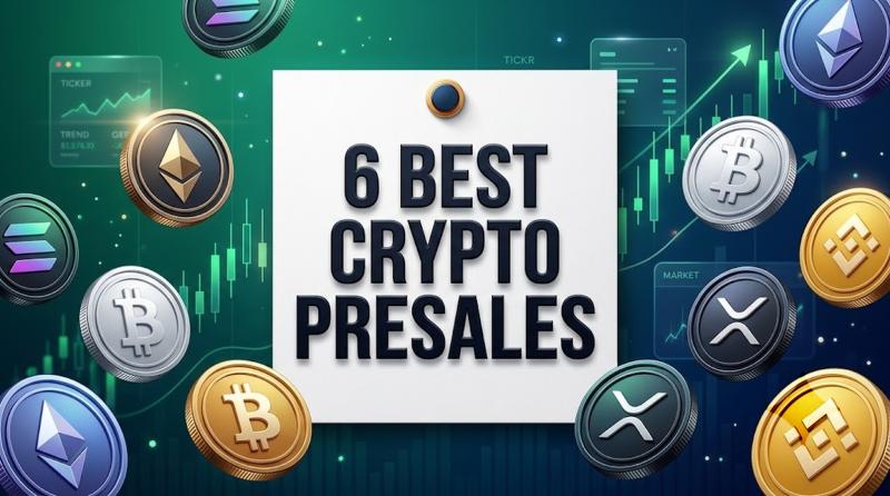 6 Best Crypto Presales as Ethereum Jumps 3% While Bitcoin Holds $77K Ahead of Fed Rate Decision