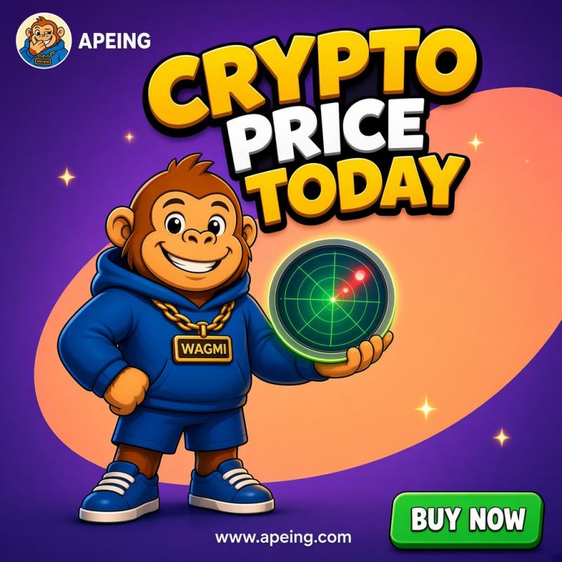 New Crypto Presale Watch: Apeing Raises $85K+ as Its $0.0004 Stage 3 Keeps Moving While Crypto Prices Shift