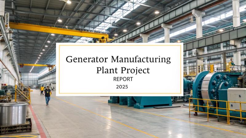 Generator Manufacturing Plant Report 2025: Project Details, Machinery Requirements and Cost Involved