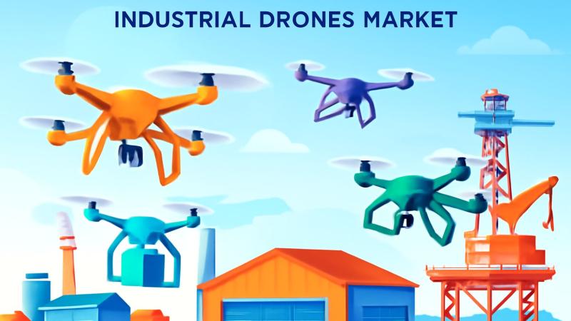 Industrial Drones Market Is Going to Boom | Major Giants DJI, Parrot, Yuneec, 3D Robotics, AeroVironment