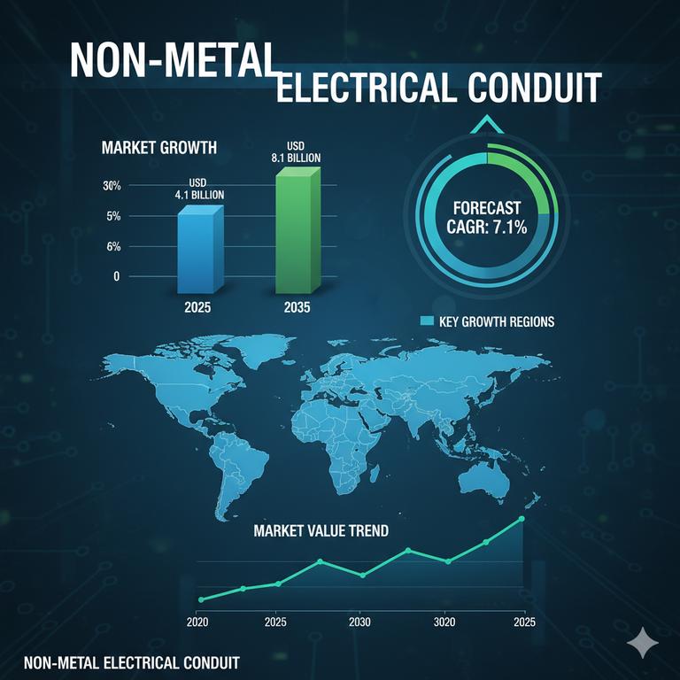 Non-metal Electrical Conduit Market to Double by 2035 Driven by Smart Infrastructure and Safer Wiring Demand