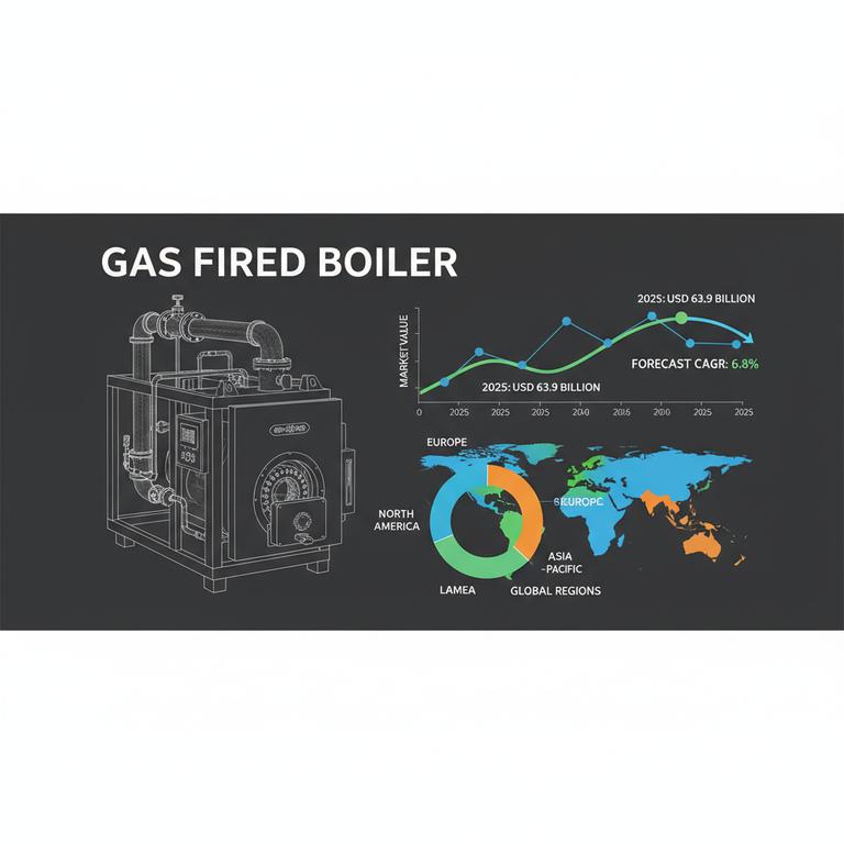 Gas Fired Boiler Market to Reach USD 123.3 Billion by 2035 Amid Efficiency and Industrial Heating Demand