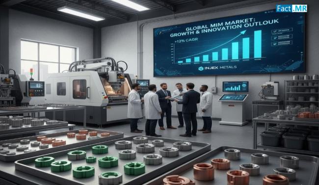 Metal Injection Molding Market is Set to Globally Reach US$ 9.55 Billion at 5.5% CAGR by 2035
