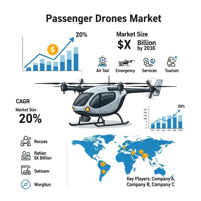 Passenger Drones Market Market May See a Big Move | Major Giants Joby Aviation, Vertical Aerospace, AeroMobil