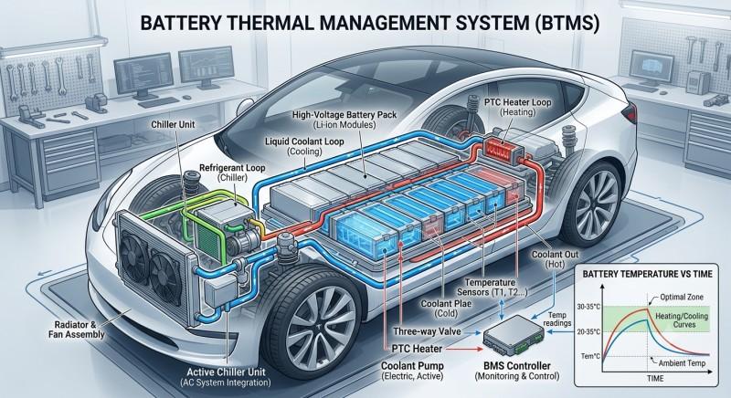 Automotive Battery Thermal Management System Market