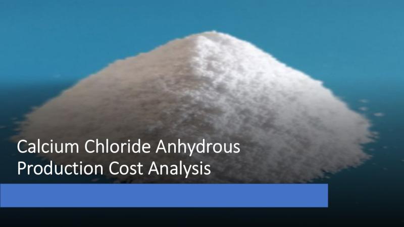 Calcium Chloride Anhydrous Production Cost Report 2025: Plant Setup Economics and Financial Outlook