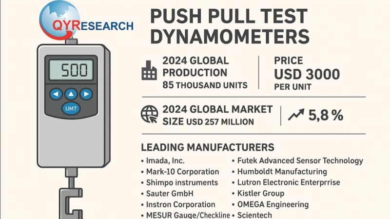 Global and U.S. Push Pull Test Dynamometers Market Report, Published by QY Research.