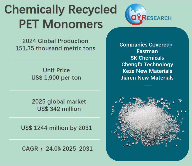Chemically Recycled PET Monomers Market Report 2025-2031: Size, Analysis & Outlook | QYResearch
