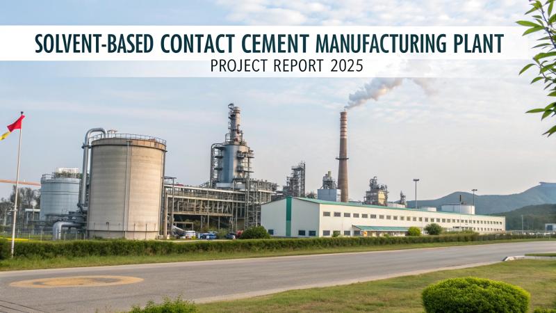 Project Report on Solvent-Based Contact Cement Manufacturing Plant: Setup Costs and Profitability Forecasts