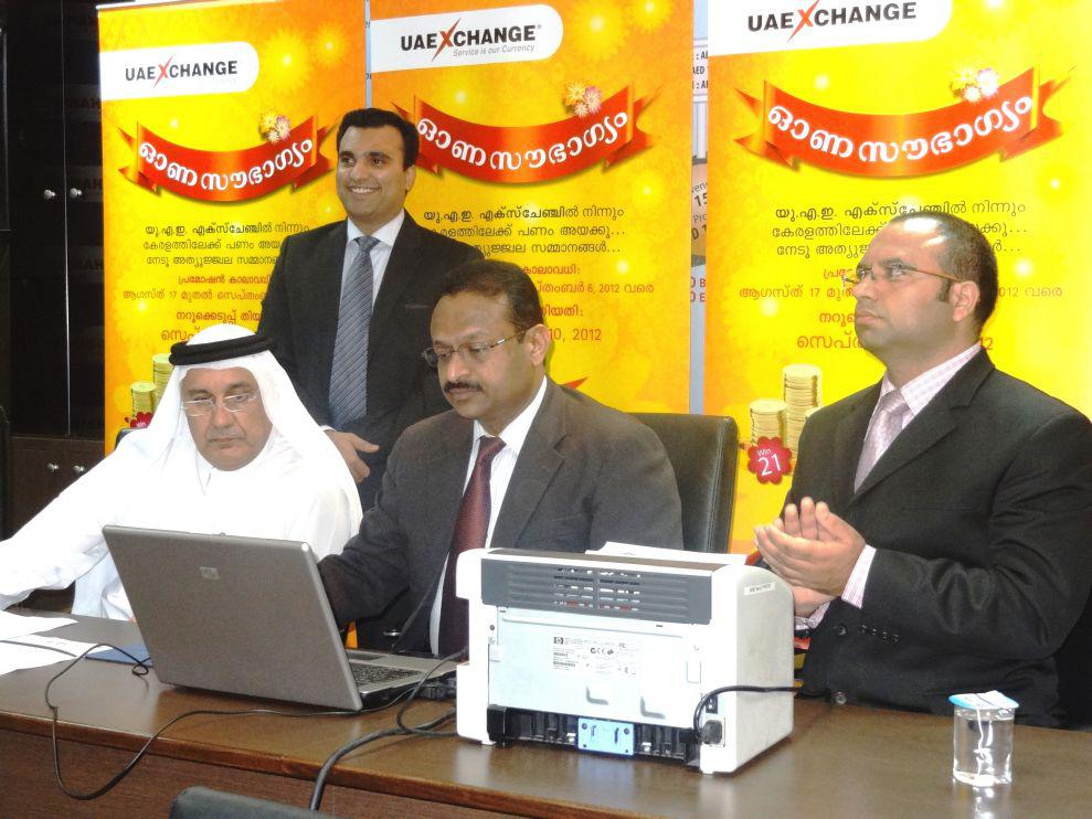 The final draw held at the UAE Country Head Office of UAE Exchange in Dubai