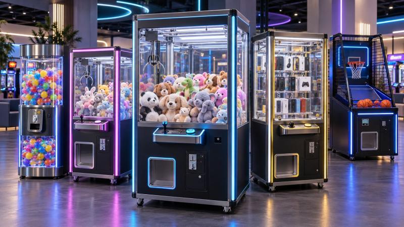 YX Amusement Presents Commercial Arcade Machines for Global Venue Operators